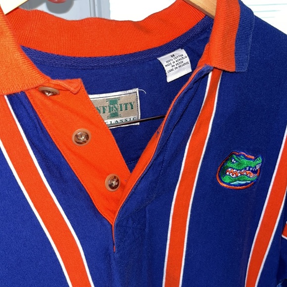 Florida Gators Striped Polo - Soft and Great Condition - Picture 3 of 5